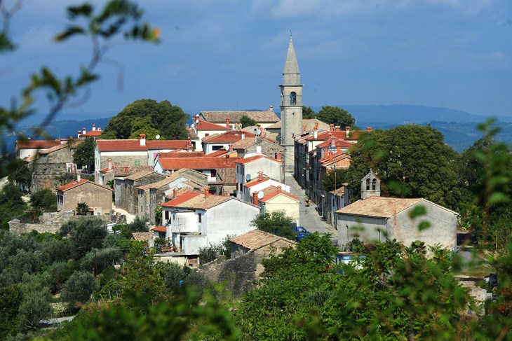 Ideje održivog razvoja u Istri temeljila na povratku stanovništva u središnji dio regije - panorama Draguća