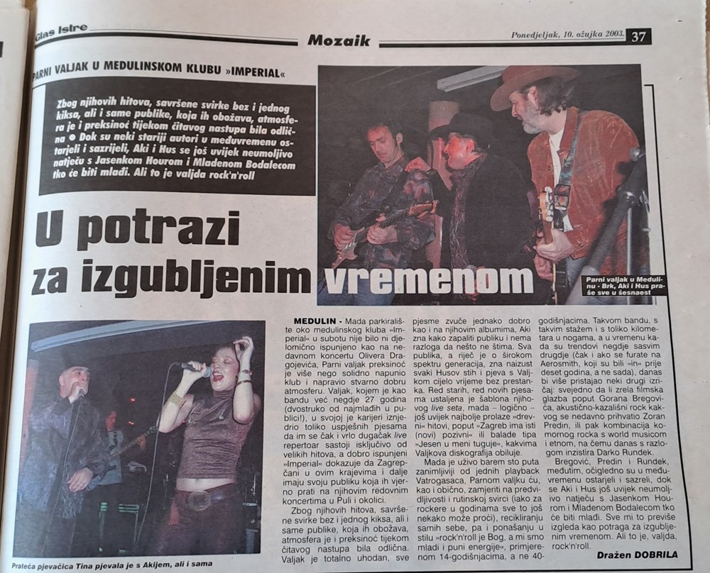 Na današnji dan 2003. godine u Glasu Istre