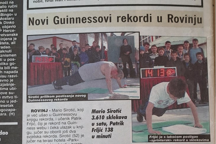 Na današnji dan 2003. godine u Glasu Istre