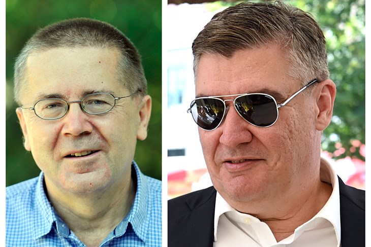 Zlatko Crnčec / Zoran Milanović (Snimio Davor Kovačević / Novi list)