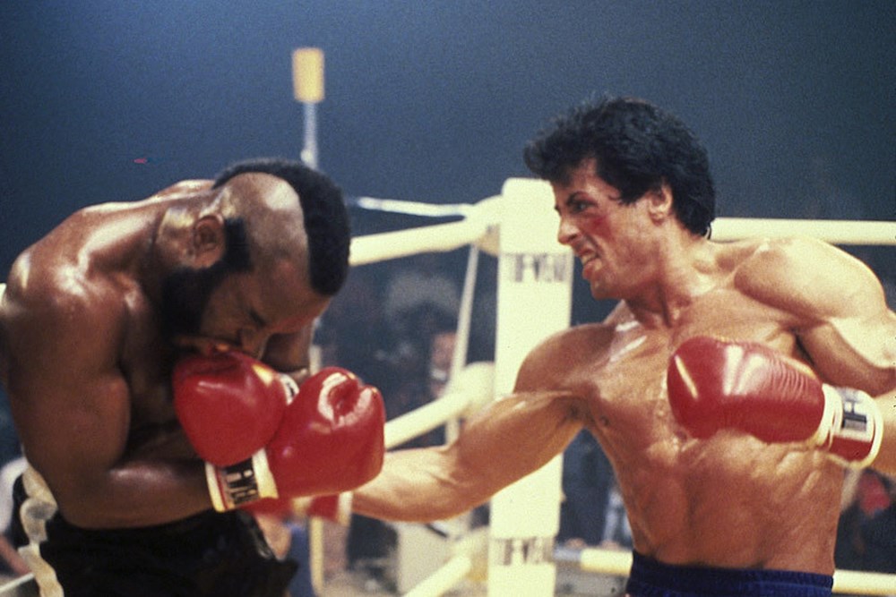 U ritmu udaraca - Mr. T i Sylvester Stallone u filmu "Rocky III" (Foto: Press)