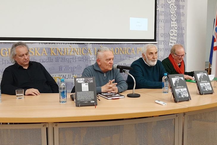 Boris Domagoj Biletić, Darko Dukovski, Drago Kraljević i Davor Mandić (Snimila Iva Lanča Joldić)