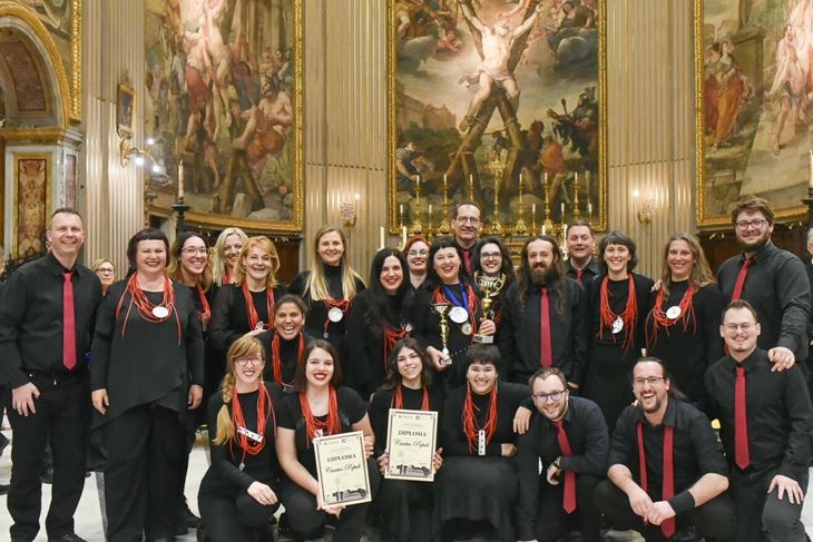 Cantus u Rimu krajem 2023. godine odnio zlatnu nagradu (Foto: Andrea Photo)