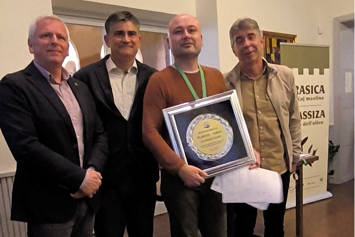Ezio Pinzan, Fabrizio Vižintin, Željko Bubičić i Valter Bassanese (Snimio: Zvonimir Guzić)