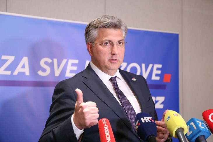 Andrej Plenković (Snimio Luka Batelic/Pixsell)