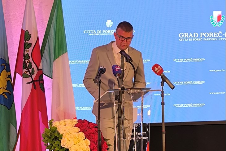 Zoran Rabar, predsjednik Gradskog vijeća Grada Poreča (Snimio: Zvonimir Guzić)