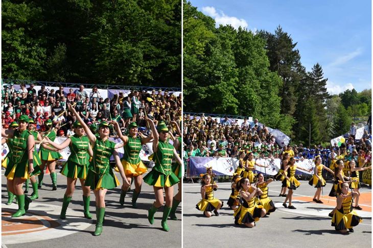 (Foto Pulske mažoretkinje/Barbanske mažoretkinje)