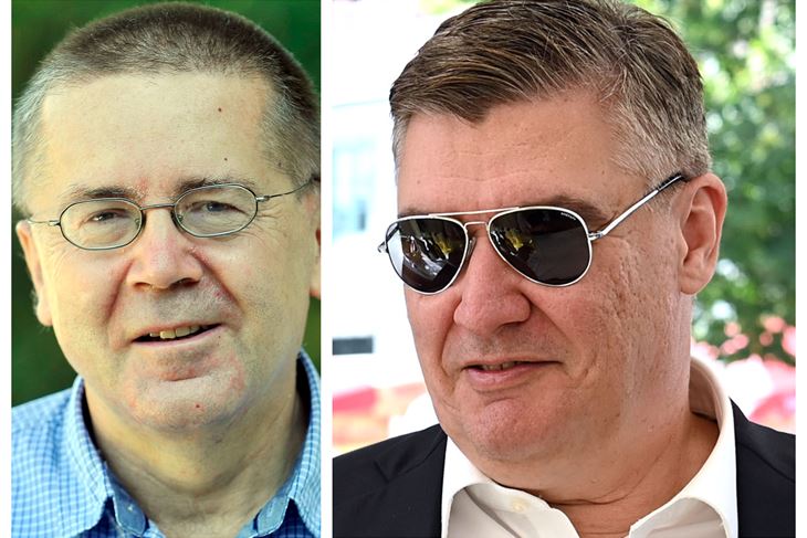 Zlatko Crnčec / Zoran Milanović (Snimio Davor Kovačević / Novi list)