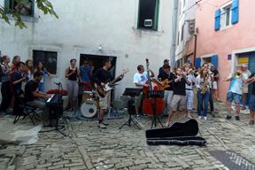 Ljetna jazz škola Hrvatske glazbene mladeži u Grožnjanu (Snimila Tea Tidić)