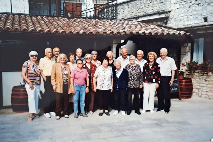 Nekadašnji učenici Učiteljske škole Pula, generacija koja je maturirala 1964. godine