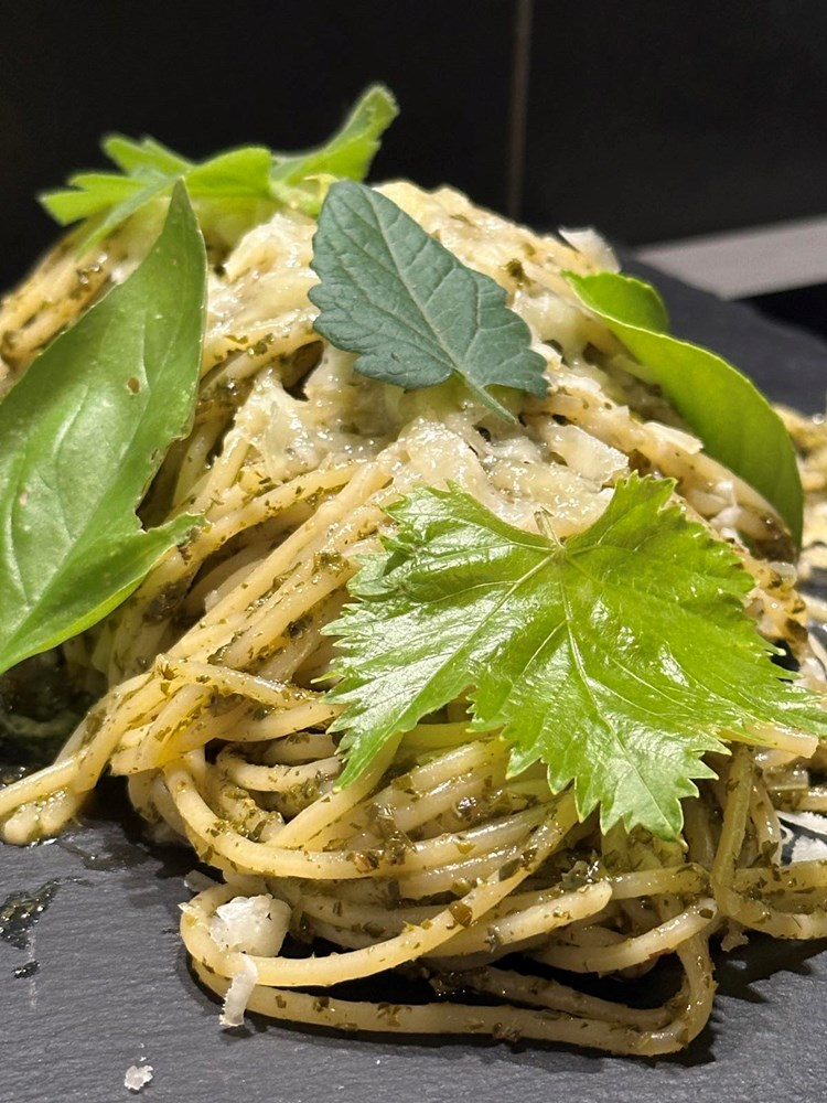 Spaghetti alla orto di Eden