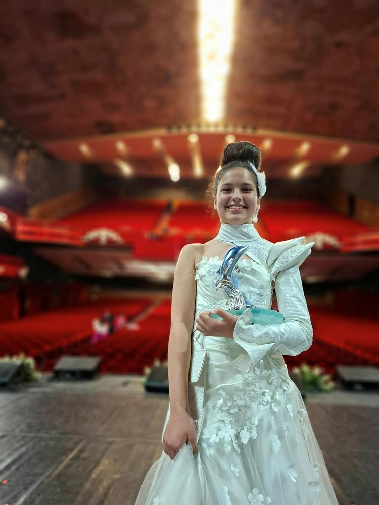 Zoe Šestan i Sanremo junior