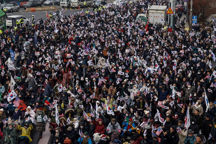 Skup u znak podrške opozvanom predsjedniku (Reuters)