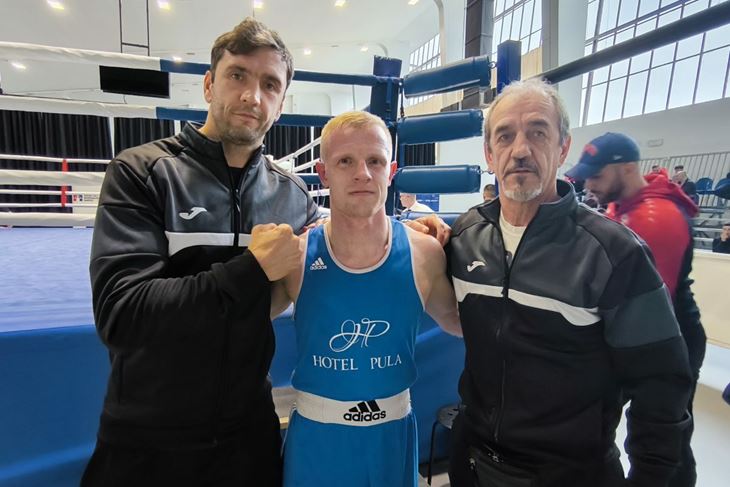 Marko Čalić, Patrik Licul i Dorijan Čalić (HBS)