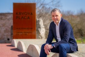 Donald Blašković, nezavisni kandidat za gradonačelnika Labina (Snimio Rajko Boričić)