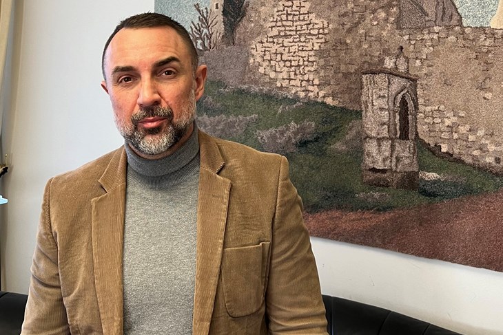 Roman Carić, načelnik općine Kršan i knadidat za drugi mandat