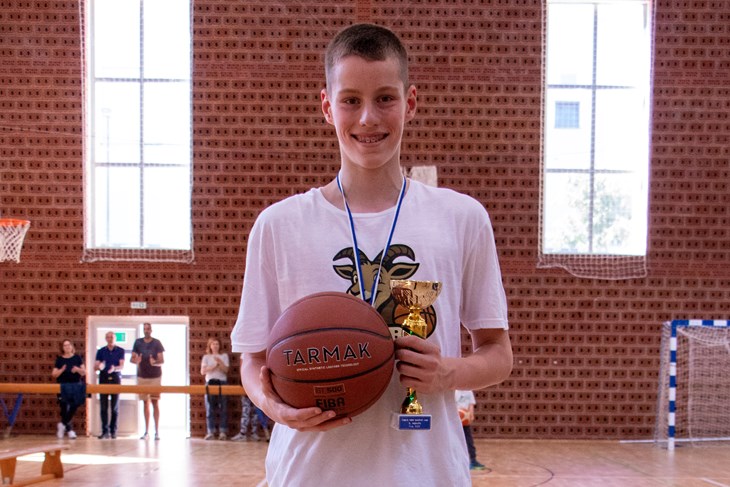 Najbolji strijelac turnira - Lovro Juroš (Foto Udruga Capra sportiva)