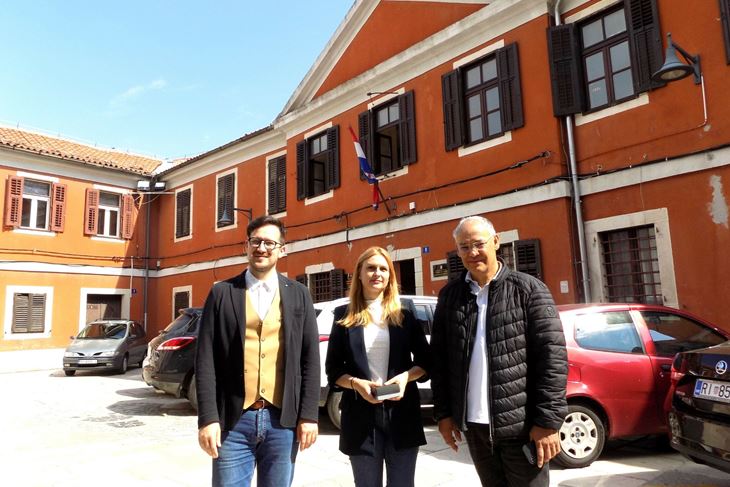 Matija Nežić, Dijana Kolaković Prodan i Damir Kajin (Snimila Gordana Čalić Šverko)