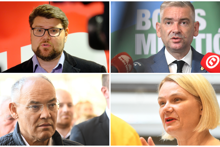 Peđa Grbin, Boris Miletić, Damir Kajin i Suzana Jašić