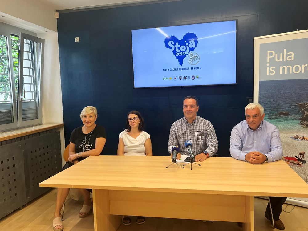 Jasna Vekić, Sanja Butković, Goran Franinović i Anton Pletikos najavili su akciju (Snimila Doria Mohorović)