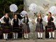 Vokalna skupina Frndalice iz Lanišća i Podgaća (Snimila Gordana Čalić Šverko)