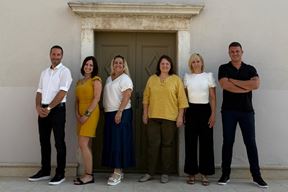 Zoran Dekleva, Gordana Ruso, Žaklina Smolica, Aleksija Farina, Klaudija Stabile i Vitorio Rakovac (Općina Višnjan)
