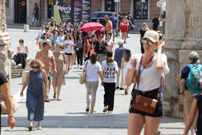 Turista je manje nego lani (Snimio Zvjezdan Strahinja)
