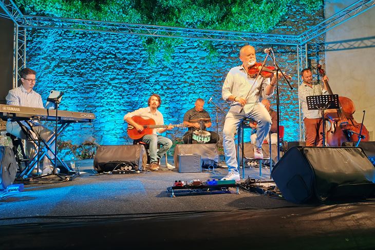 Damir Django group otvorio je Labinski jazz festival (Snimio Branko Biočić)
