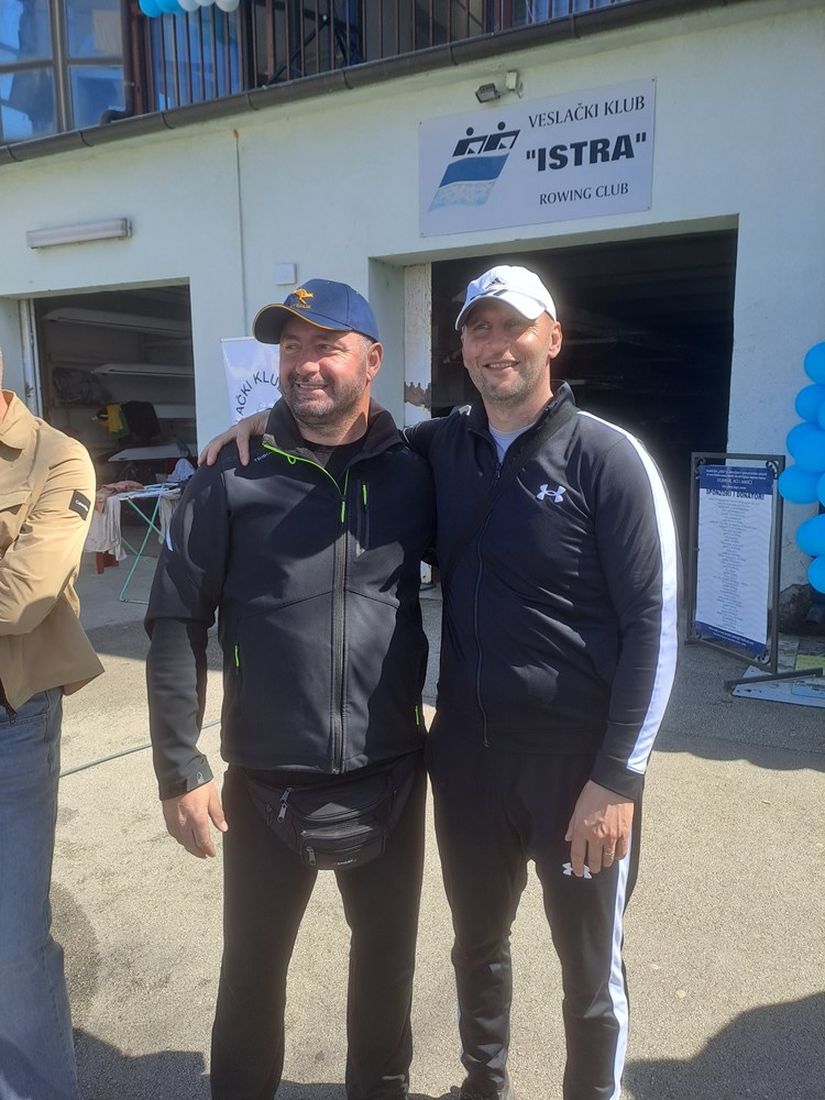 Treneri Elvis Orbanić i Petar Banovac (Snimio Roberto Car)