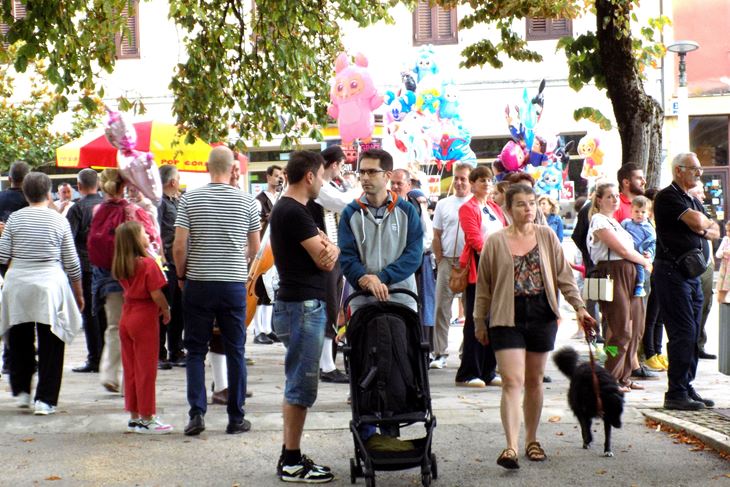 Na Trgu slobode (Snimila Gordana Čalić Šverko)