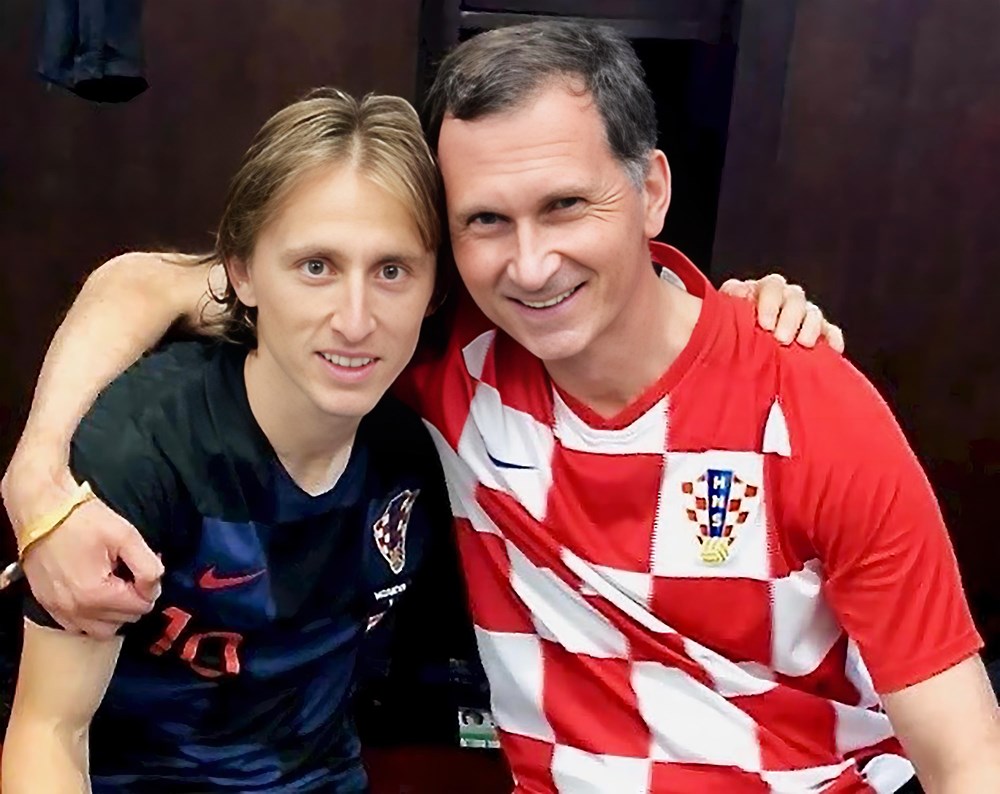 Luka Modrić i Dragan Primorac (Privatna arhiva)