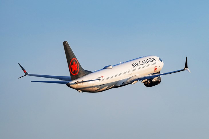 (Foto X/Air Canada)
