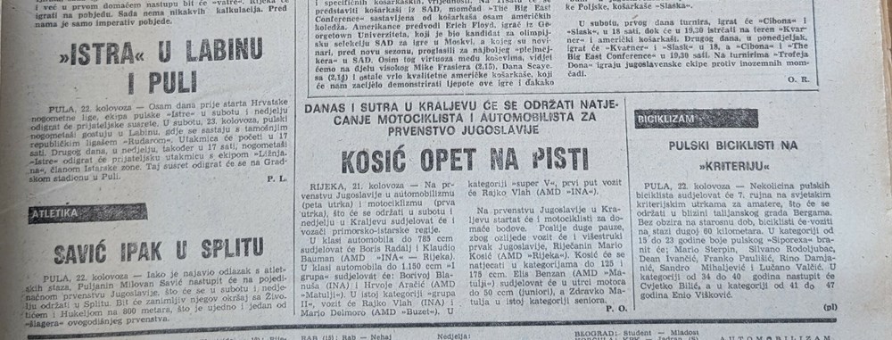 (Arhiva Glasa Istre)