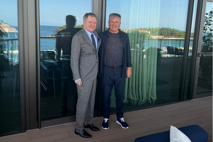 Ante Vlahović i Plinio Cuccurin