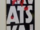 Plakat "Krvatska", Boris Ljublčić, Zagreb, 1991. (Snimio Milivoj Mijošek)