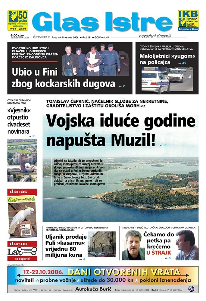 (Arhiva Glasa Istre)