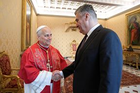 (Vatican Media, Ured predsjednika Republike Hrvatske / Ana Marija Katić)