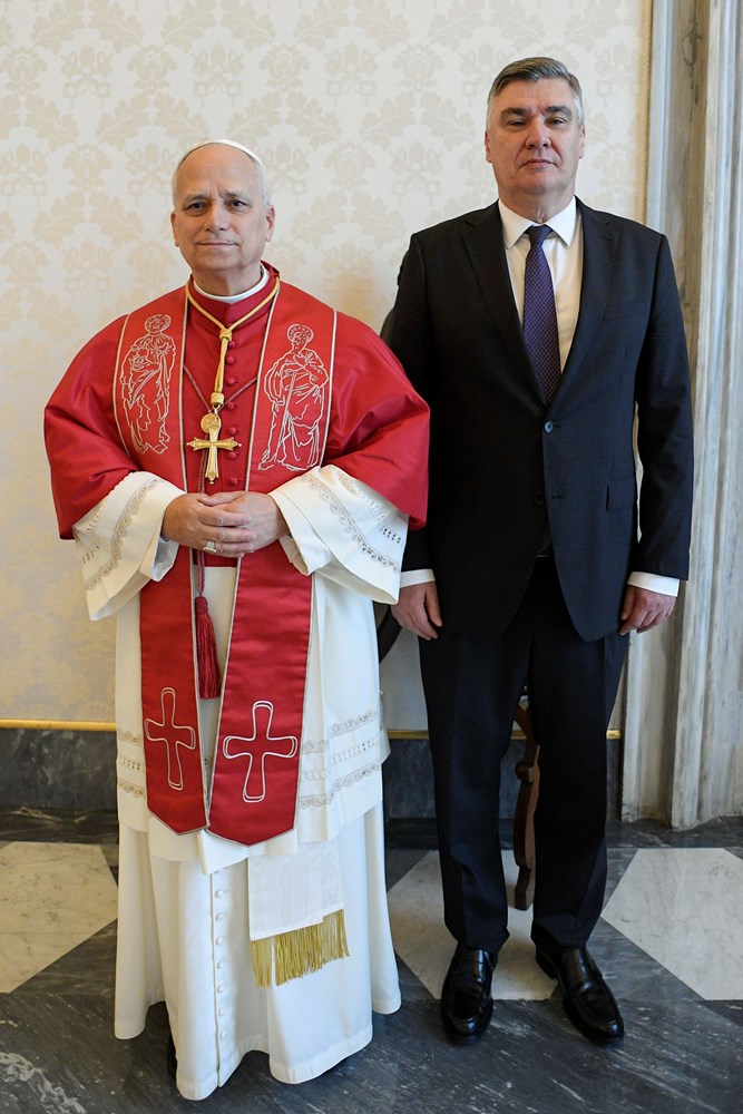 (Vatican Media, Ured predsjednika Republike Hrvatske / Ana Marija Katić)