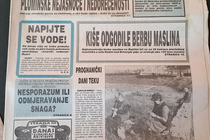 (Arhiva Glasa Istre)