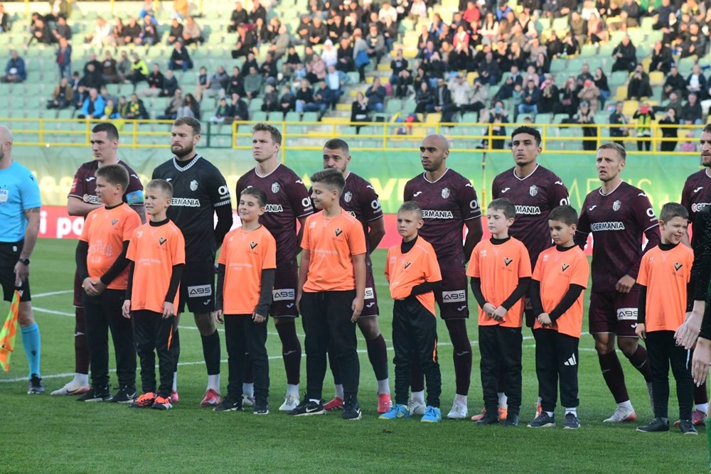 Football action in Croatia