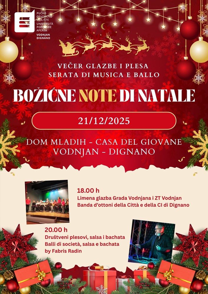 (Plakat Božićne note)