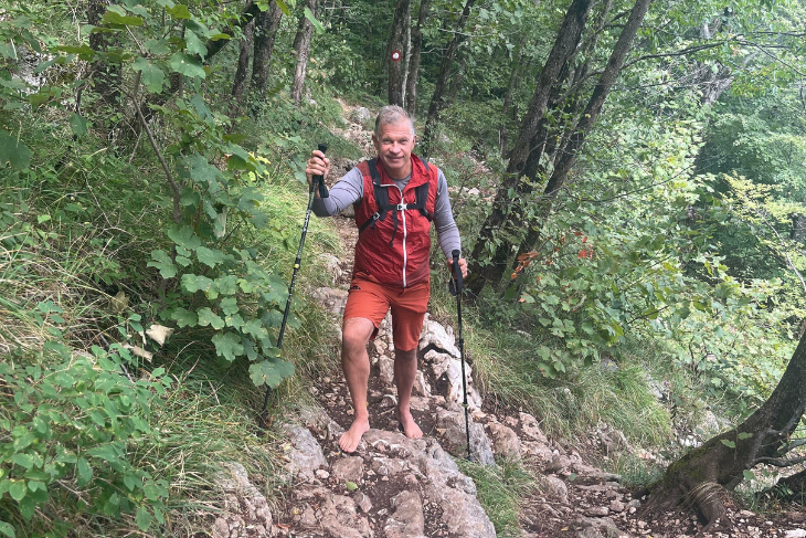 Bos po najstrmijem putu od Medveje do Vojaka na Učki
