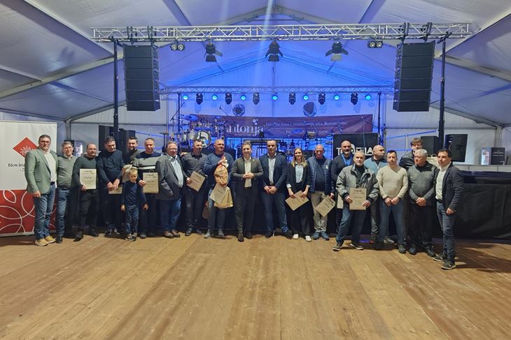 Nagrađeni vinari (Snimila Nina Orlović Radić)