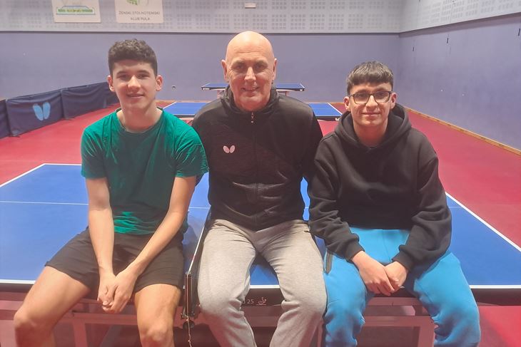 TRENER S TALENTIMA - Andrej Mrkić, Daniel Rojnić i Deni Vale