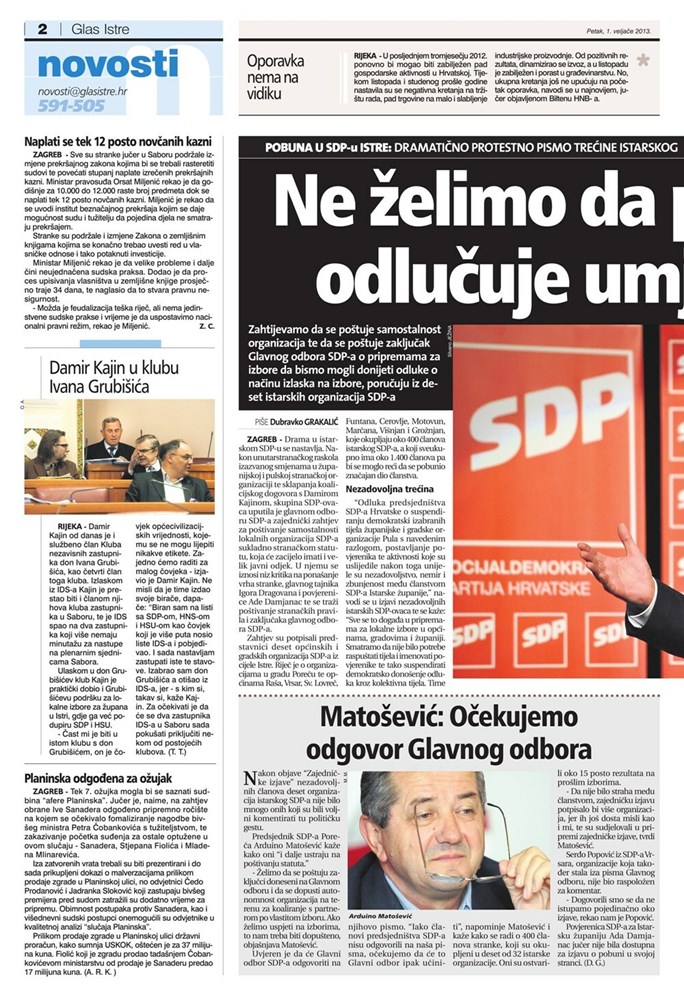 (Arhiva Glasa Istre)