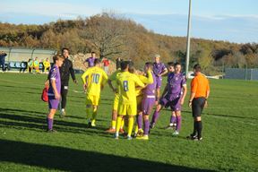 Detalj s utakmice Smoljanci Sloboda - Rovinj (Snimio Ivica Radetić)