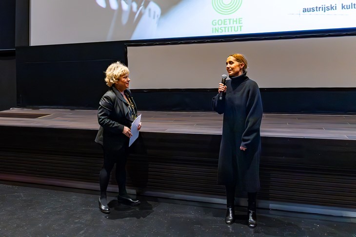 Draženka Moll i Nataša Šimunov (Snimio Valter Zanco / Kino Valli)