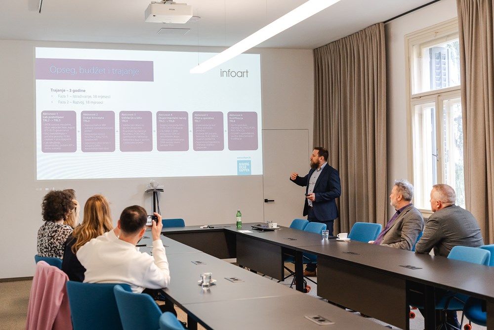 Prezentacija projekta u rektoratu riječkog sveućili&scaron;ta