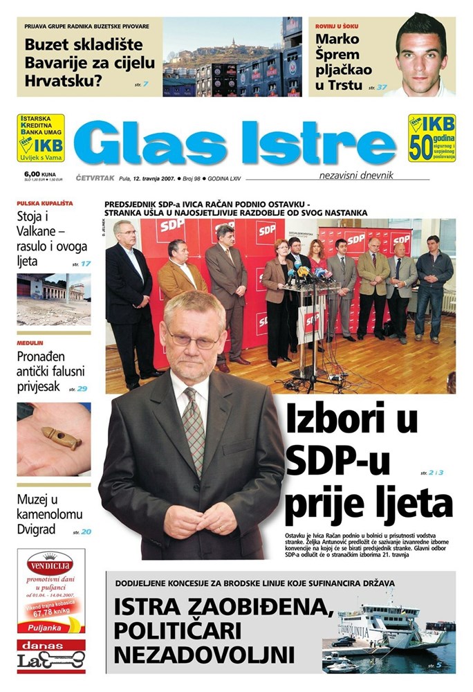 (Arhiva Glasa Istre)
