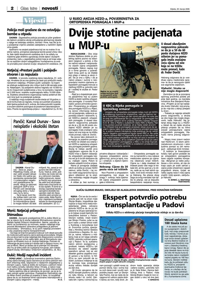 (Arhiva Glasa Istre)